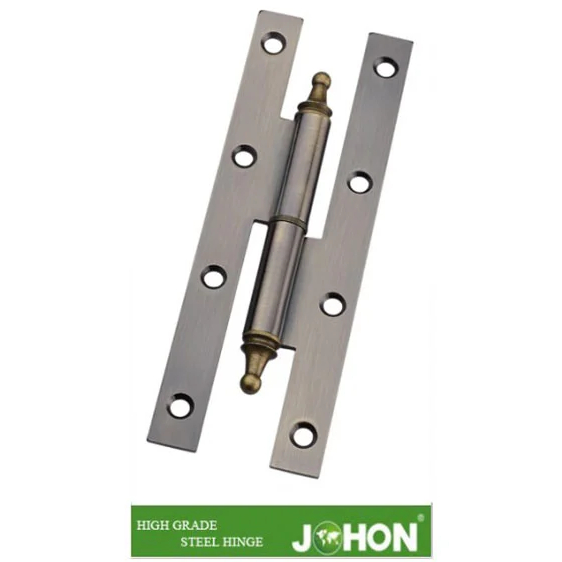 Charnière en H pour fenêtre en fer, quincaillerie de fixation moderne en acier ou en métal 160x55 pour porte en bois