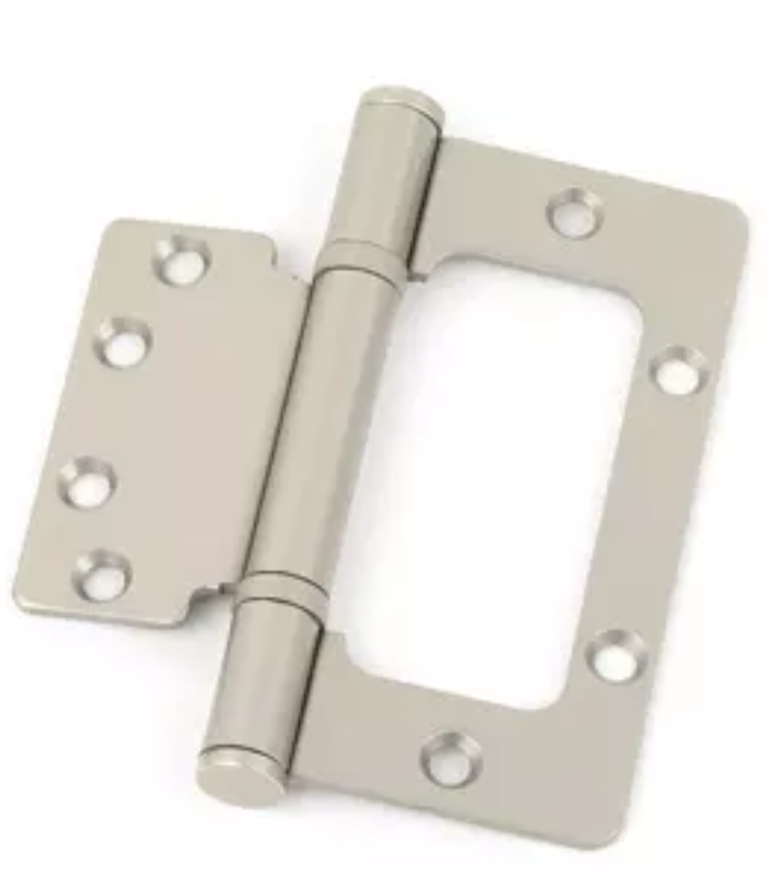 Quincaillerie m&eacute;tallique pour meubles, porte en fer, charni&egrave;re affleurante