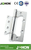  Charnières de porte, 5 pouces en acier, charnières de porte robustes avec rotation douce avec roulement pour portes intérieures/extérieures